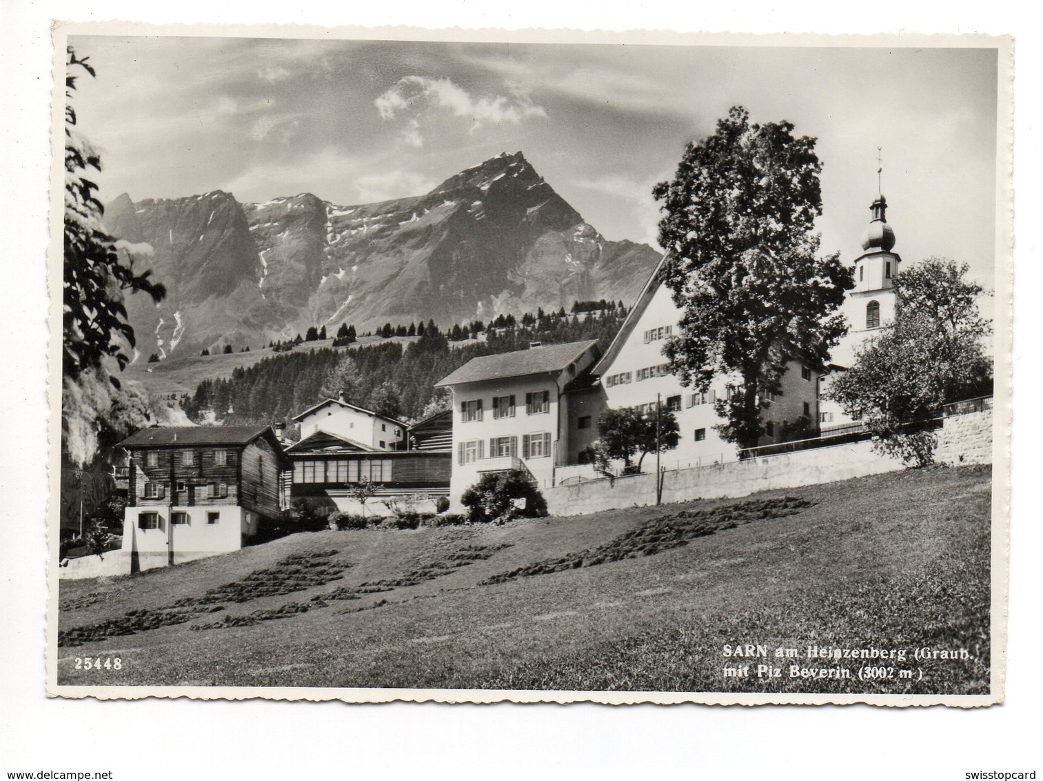 SARN Am Heinzenberg Mit Piz Beverin - Bever