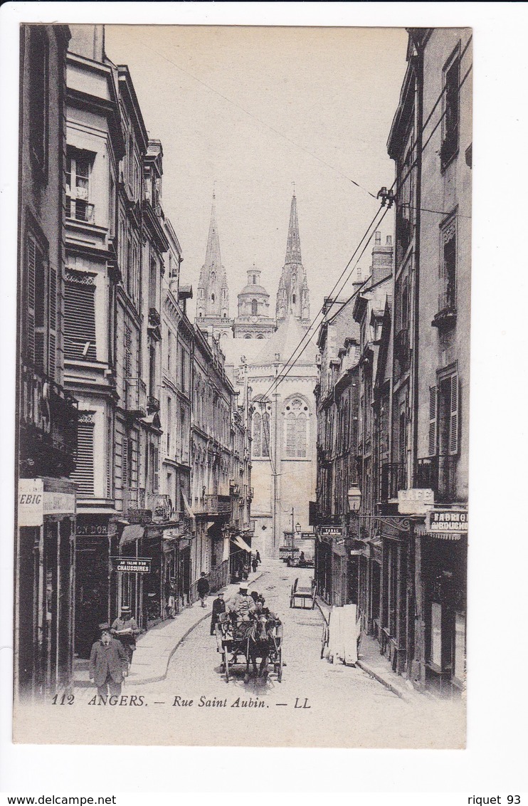 112 - ANGERS - Rue Saint-Aubin - Angers