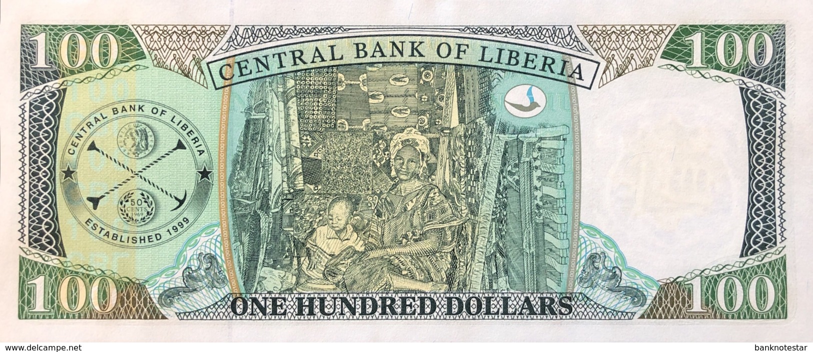 Liberia 100 Dollars, P-30a (2003) - UNC - Liberia