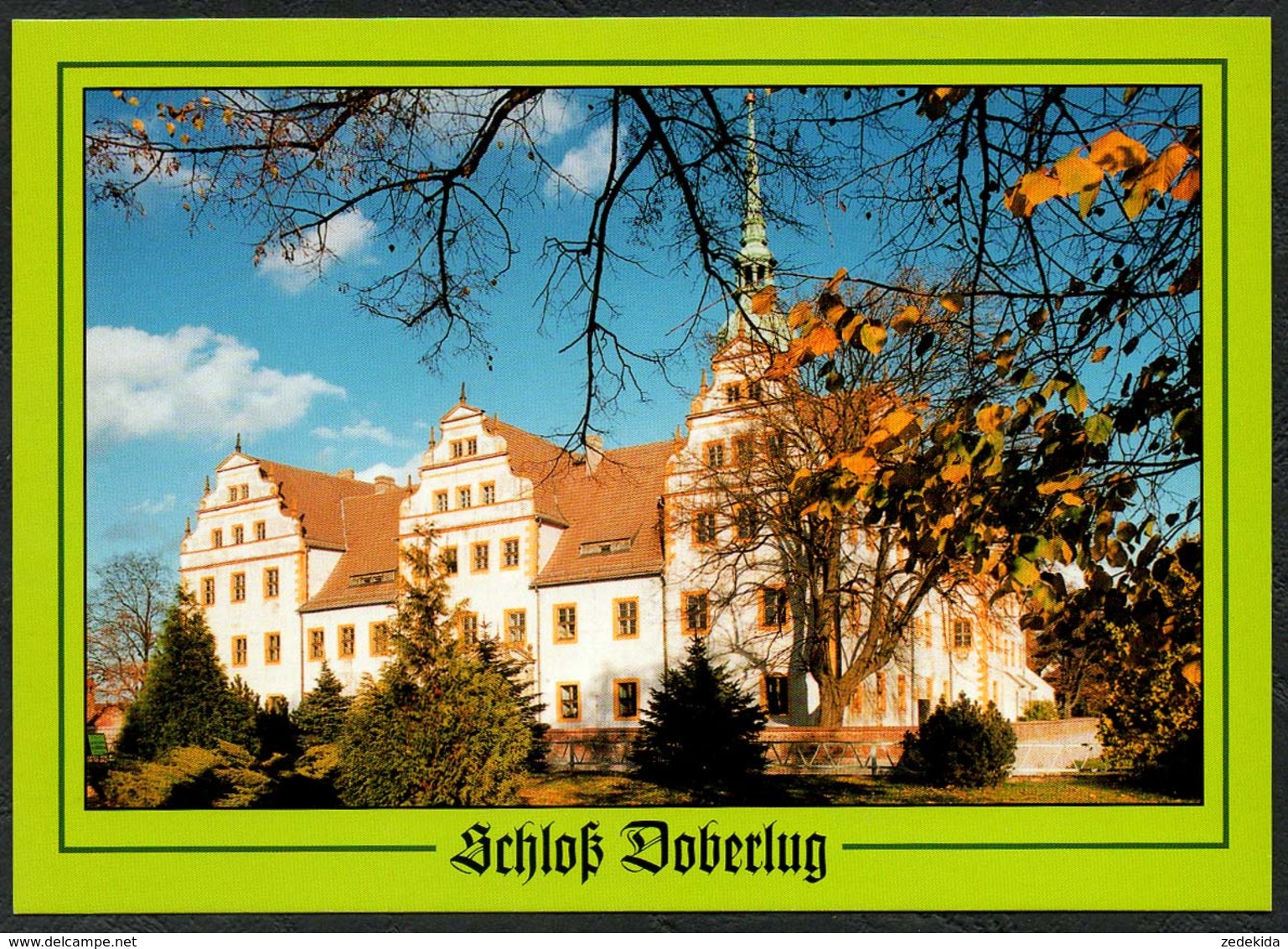 D1748 - TOP Doberlug Schloß - Verlag Bild Und Heimat Reichenbach - Qualitätskarte - Doberlug-Kirchhain