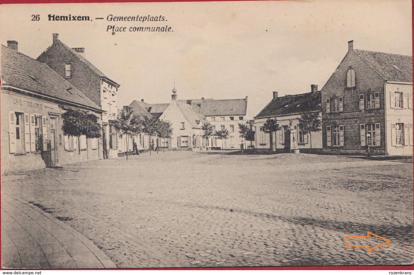 Hemixem Hemiksem Gemeenteplaats Place Communale (Kreukje) - Hemiksem