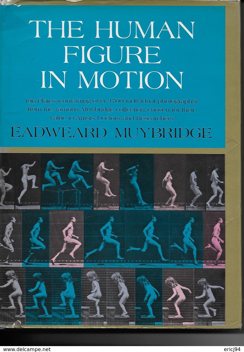 The Human Figure In Motion - Eadweard Muybridge - Pré Cinéma - Dover Publications 1957 - Other & Unclassified