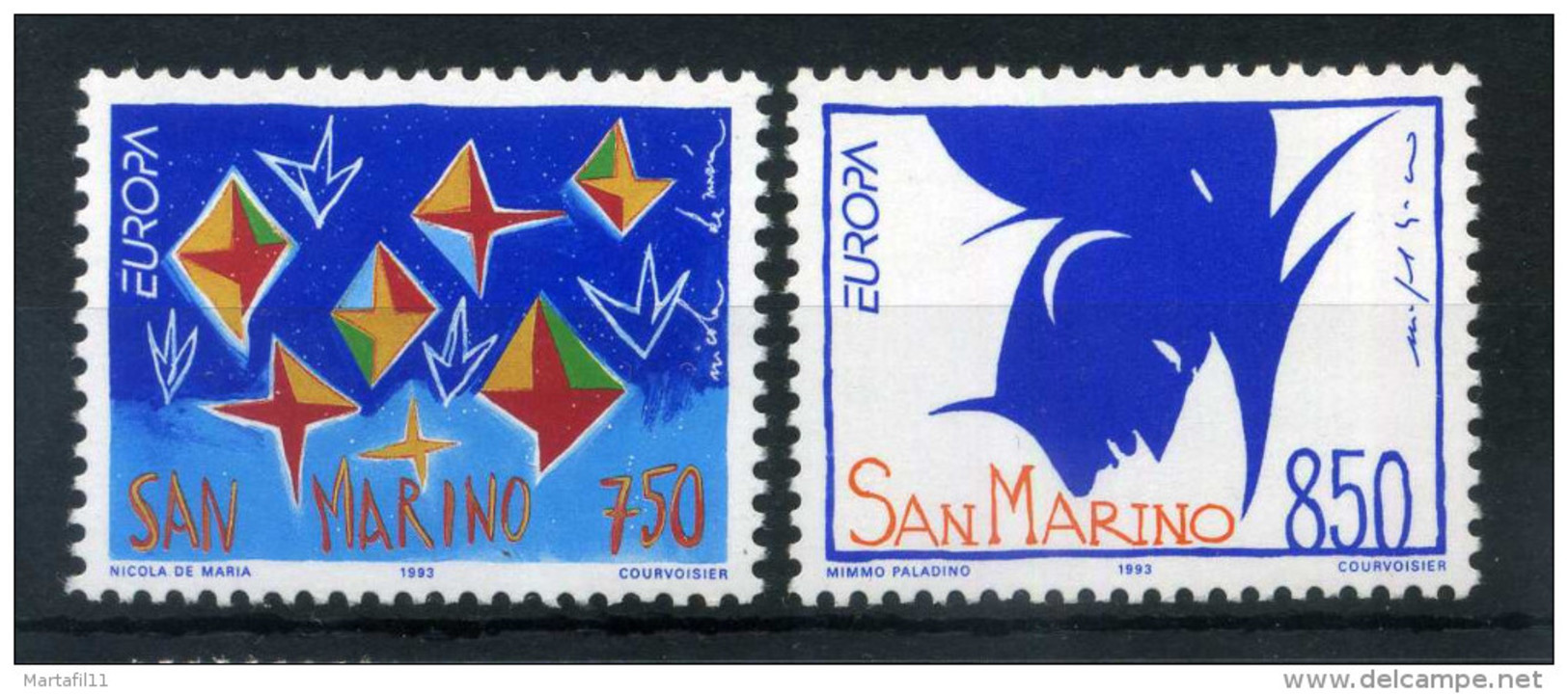 1993 SAN MARINO SERIE COMPLETA MNH** - Unused Stamps