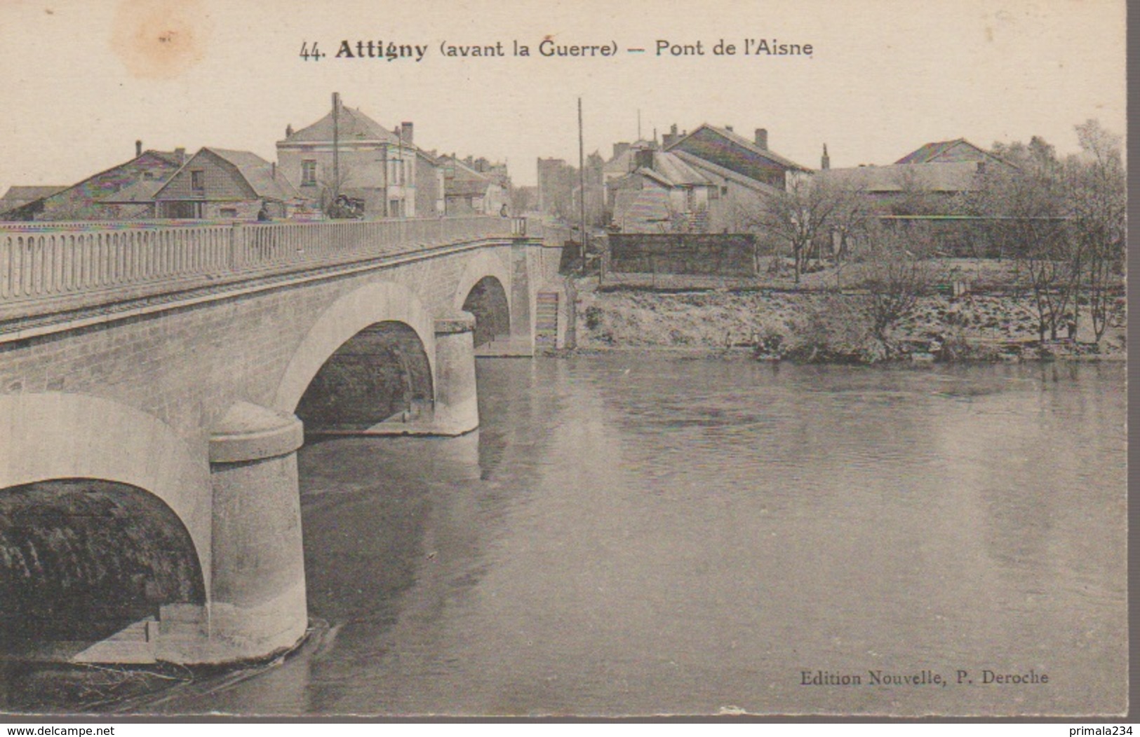 ATTIGNY - PONT DE L AISNE - Attigny