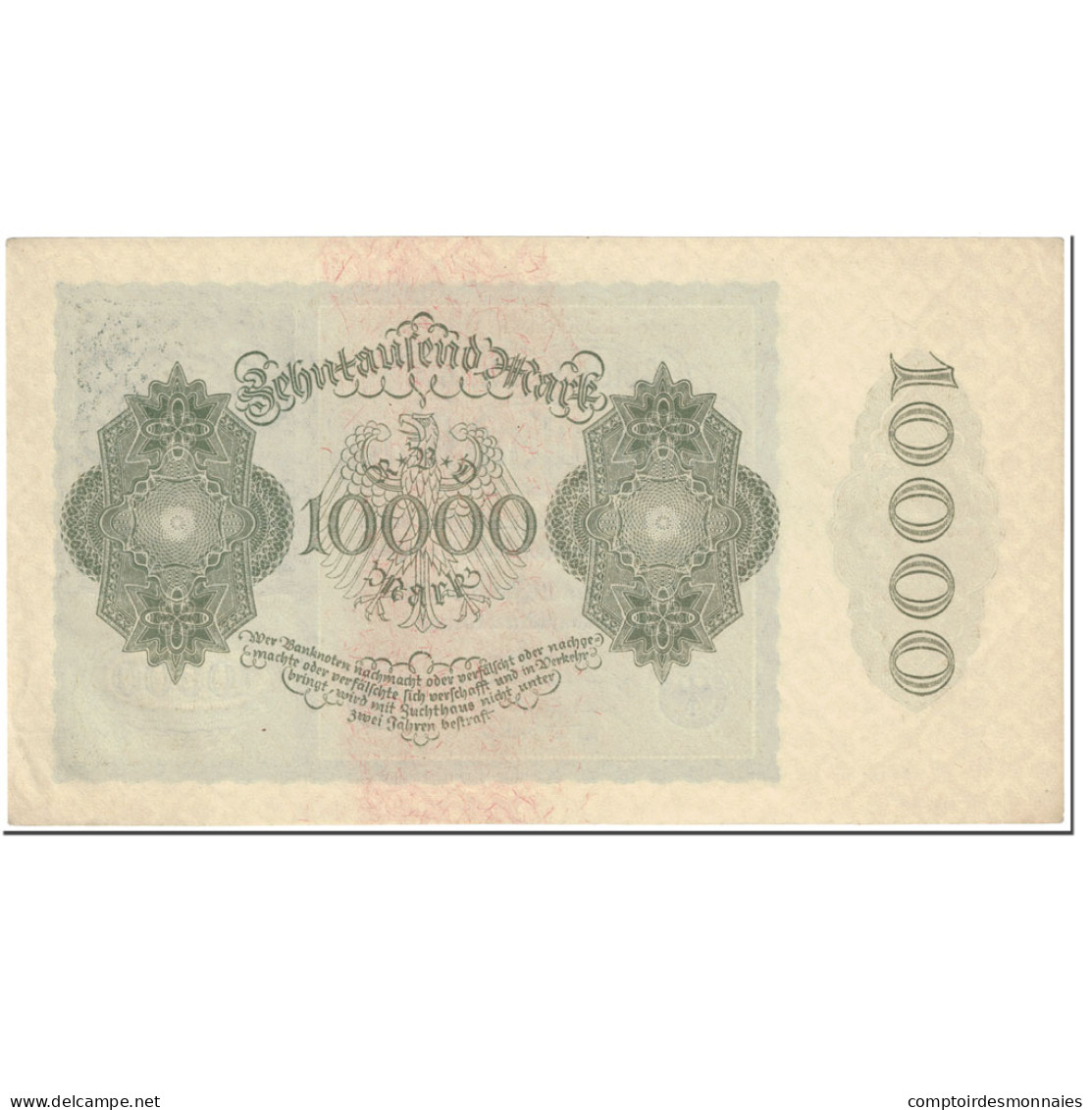 Billet, Allemagne, 10,000 Mark, 1922, 1922-01-19, KM:72, SUP - 10.000 Mark