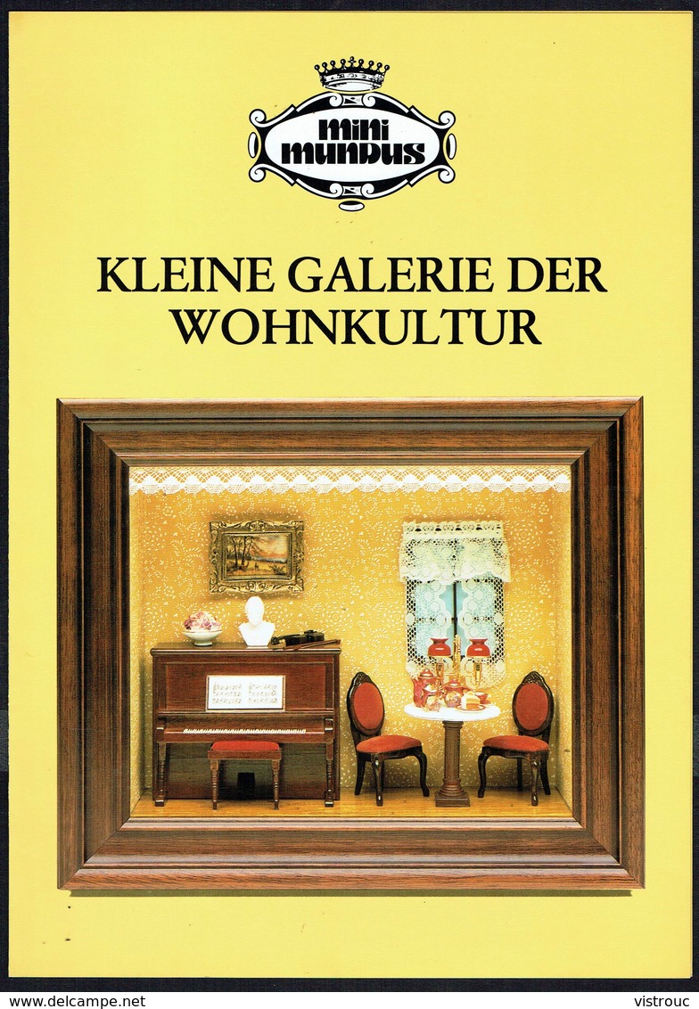 Catalogue De Modélisme "MINI MUNDUS" - Année 1988/89 - D. - Literature & DVD