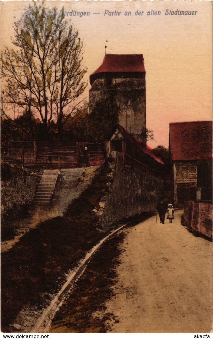 CPA AK Nordlingen- Partie An Der Alten Stadtmauer GERMANY (943299) - Noerdlingen