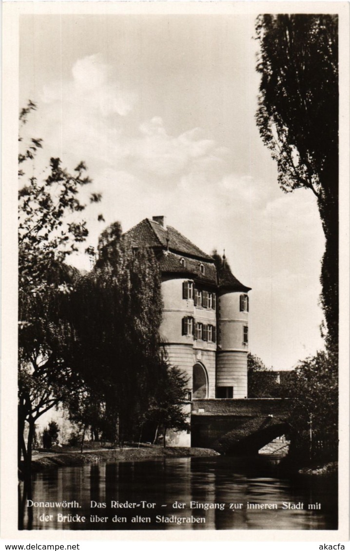 CPA AK Donauworth- Rieder Tor GERMANY (943595) - Donauwoerth