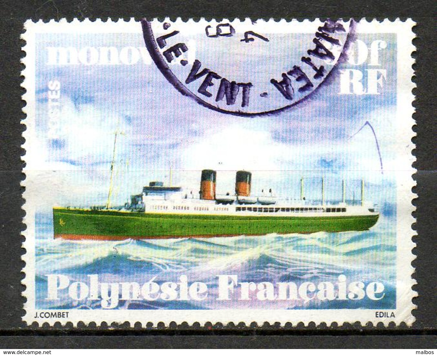 POLYNESIE Fr   1976/78   (o)   Y&T N° 108 + 111 + 120 + 122 + 125 + 127 - Gebruikt