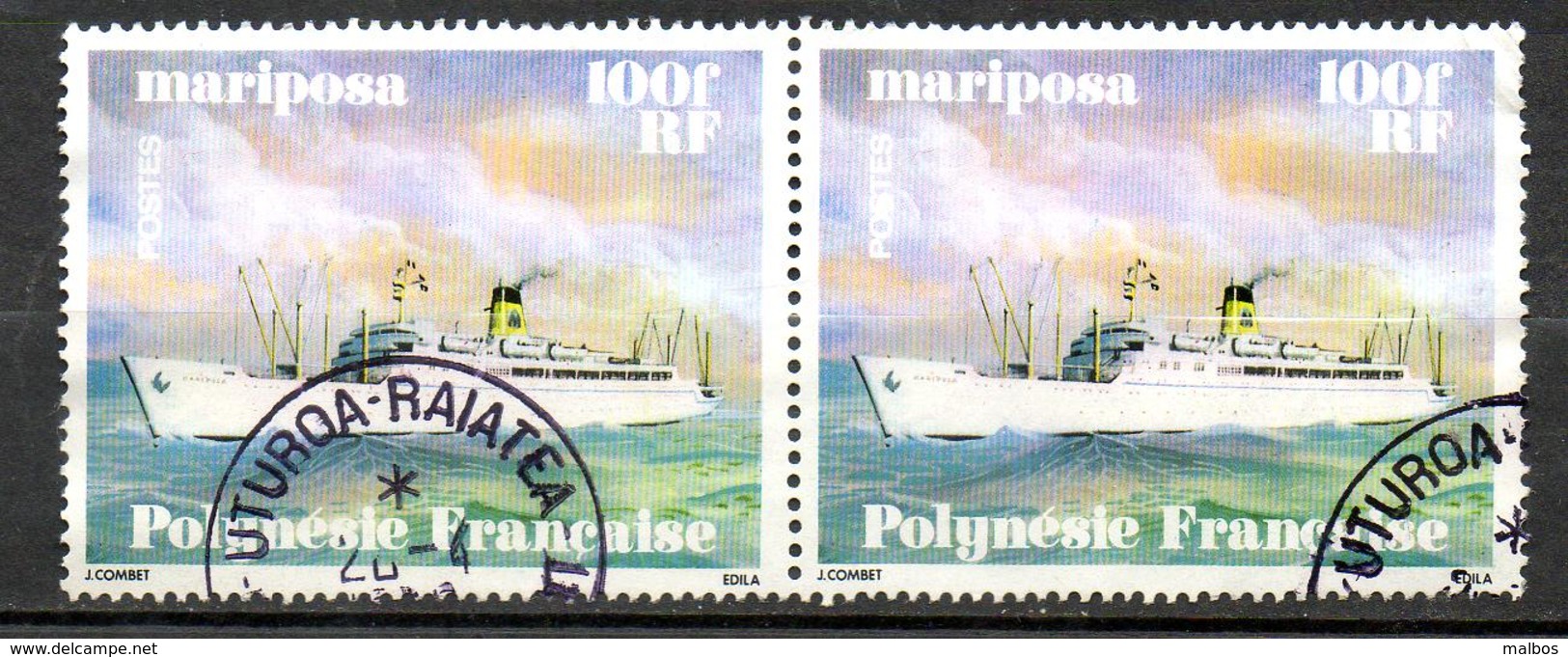 POLYNESIE Fr   1976/78   (o)   Y&T N° 108 + 111 + 120 + 122 + 125 + 127 - Usati