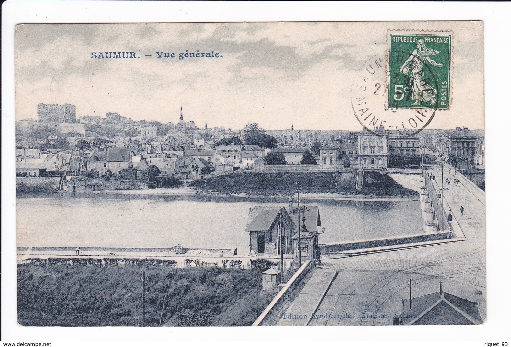 SAUMUR - Vue Générale - Saumur