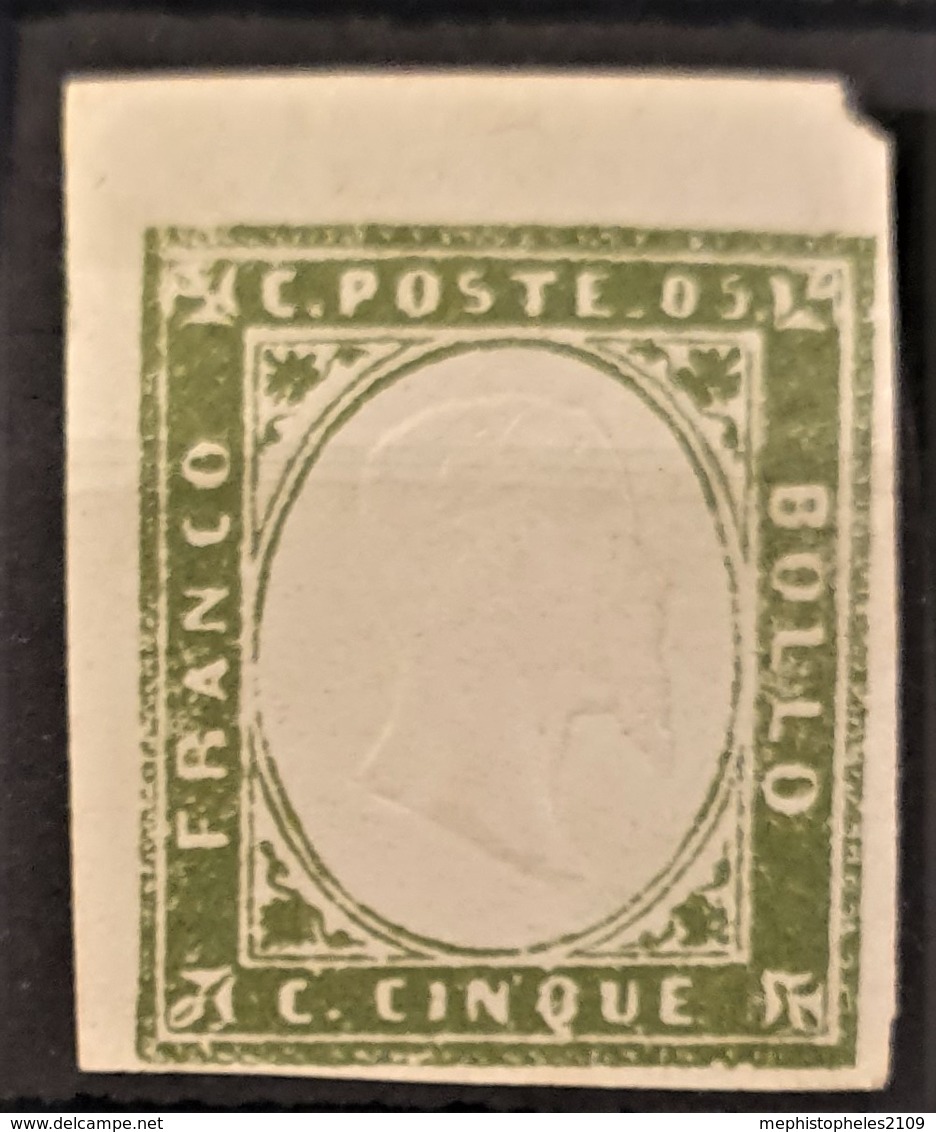 SARDINIA 1860 - MLH - Sc# 10b - 5c - Sardinien