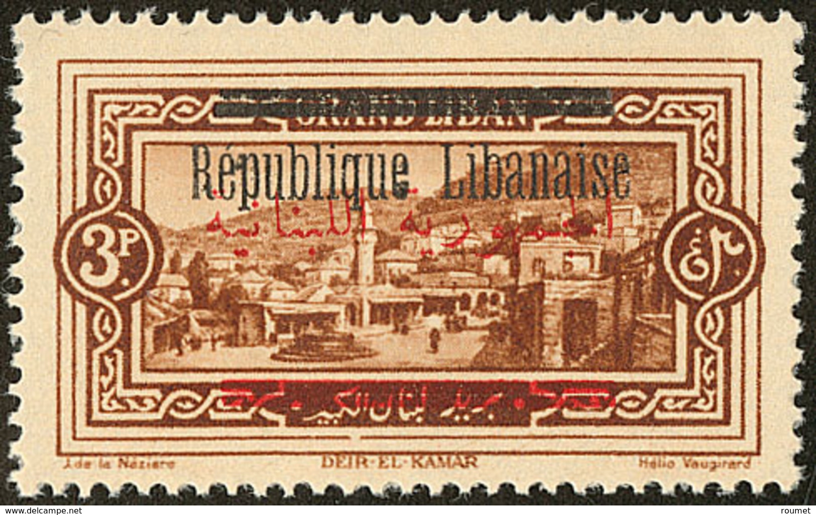 ** Variétés. Nos 101a, 101b, 101 Surch. Arabe Renv. à Cheval, 103a, 103 Surch. Arabe Rouge. - TB - Other & Unclassified