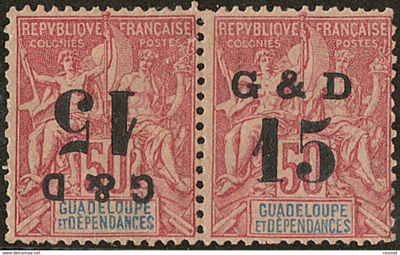 * Tête-bêche. No 47k, Paire Cases 16-17 Compo 2. - TB - Other & Unclassified