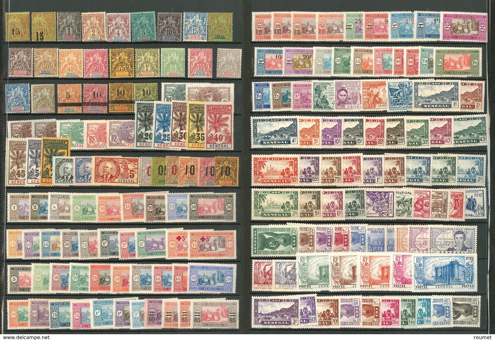 * Collection. 1887-1942 (Poste, PA, Taxe, BF), Quasiment Complète De 1892 à 1942. - TB - Sonstige & Ohne Zuordnung