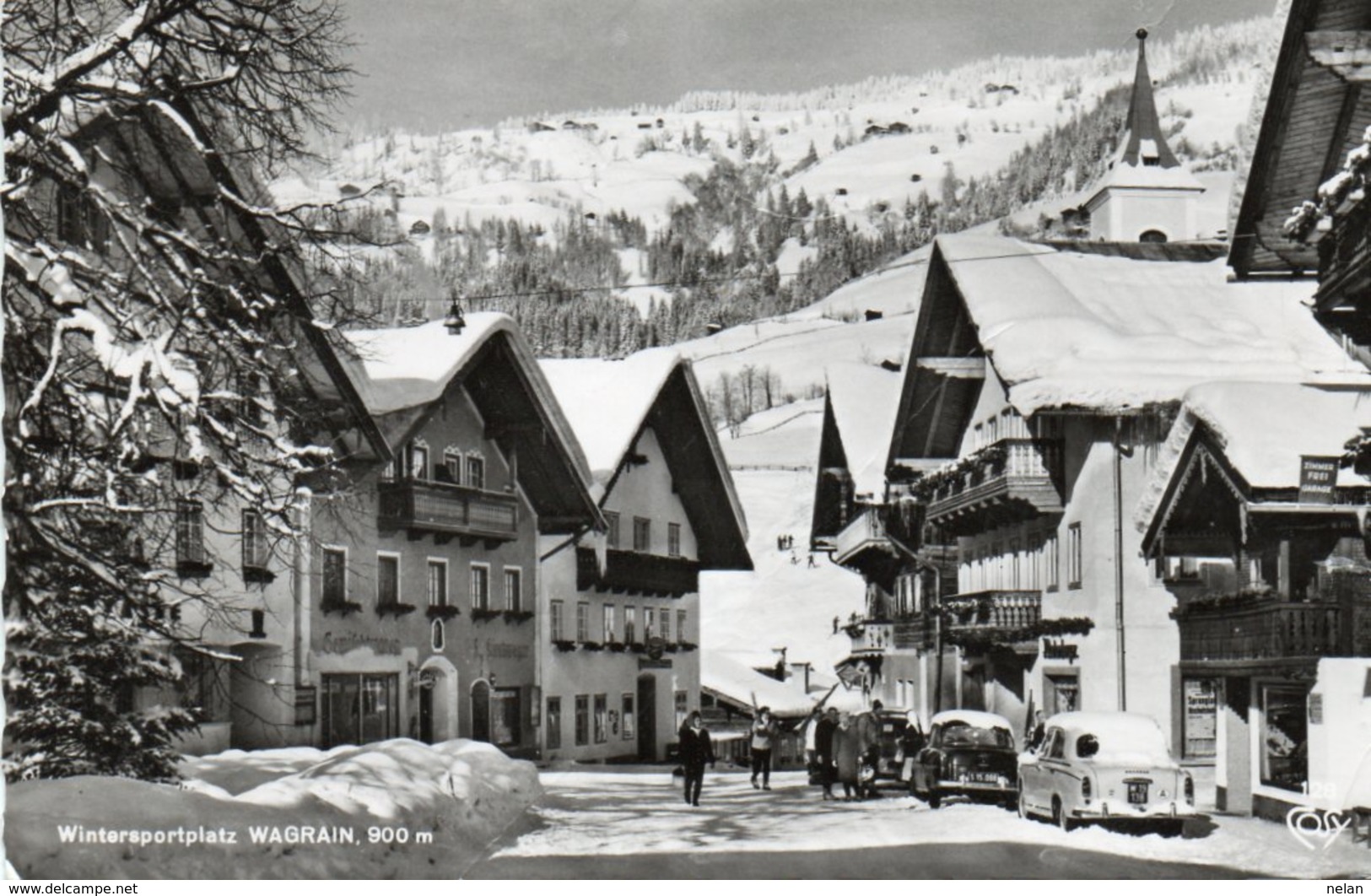 WINTERSPORTPLATZ-WAGRAIN-1962-REAL PHOTO - Wagrain