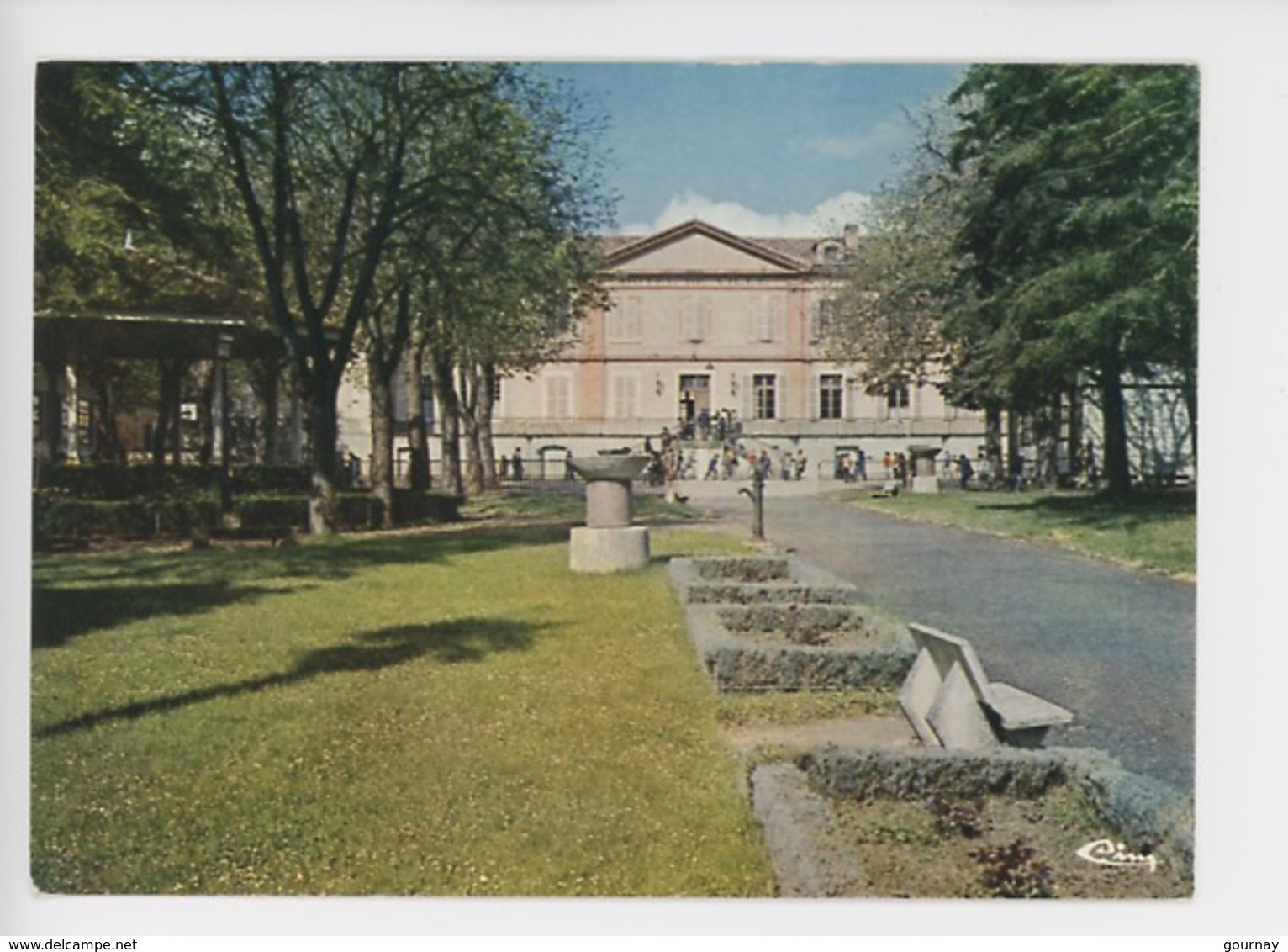 Lezat (Ariège) Hotel De Ville, Jardin Des Bénédictins, Kiosque Gabriel Fauré (n°0332) - Lezat Sur Leze