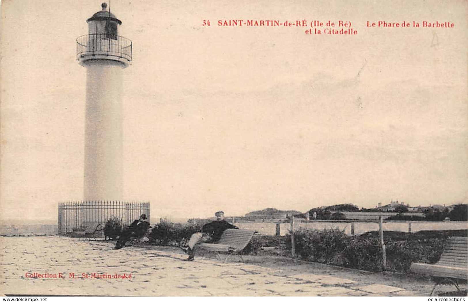 Ile De Ré.    17     St Martin De Ré Le Phare De La Barbette    (voir Scan) - Ile De Ré