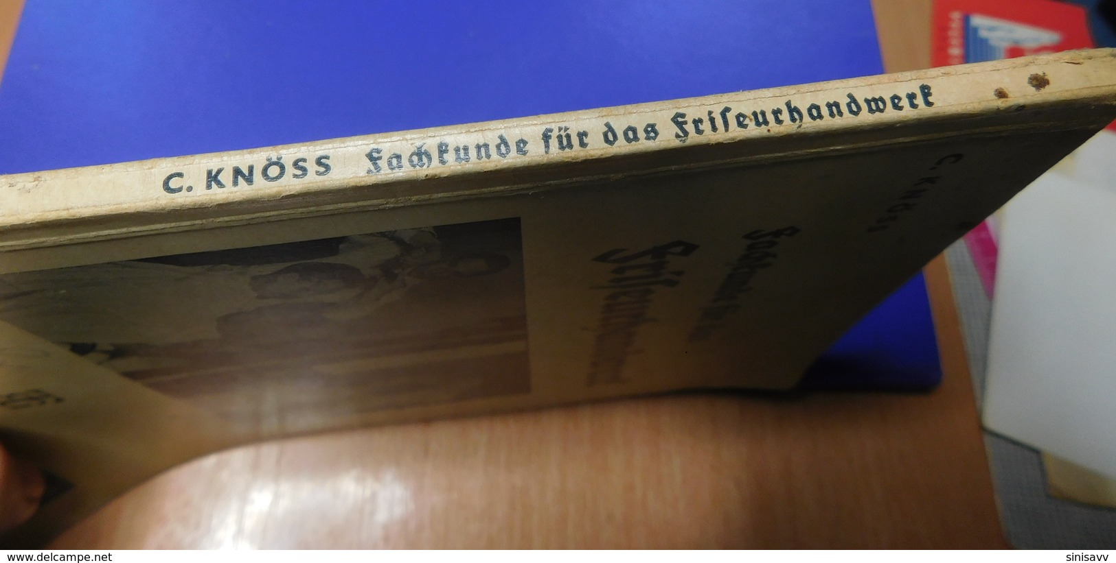 1942 - Fachkunde Für Das Friseurhandwerk By Conrad Knöss ( Book ) - Rare - Littérature