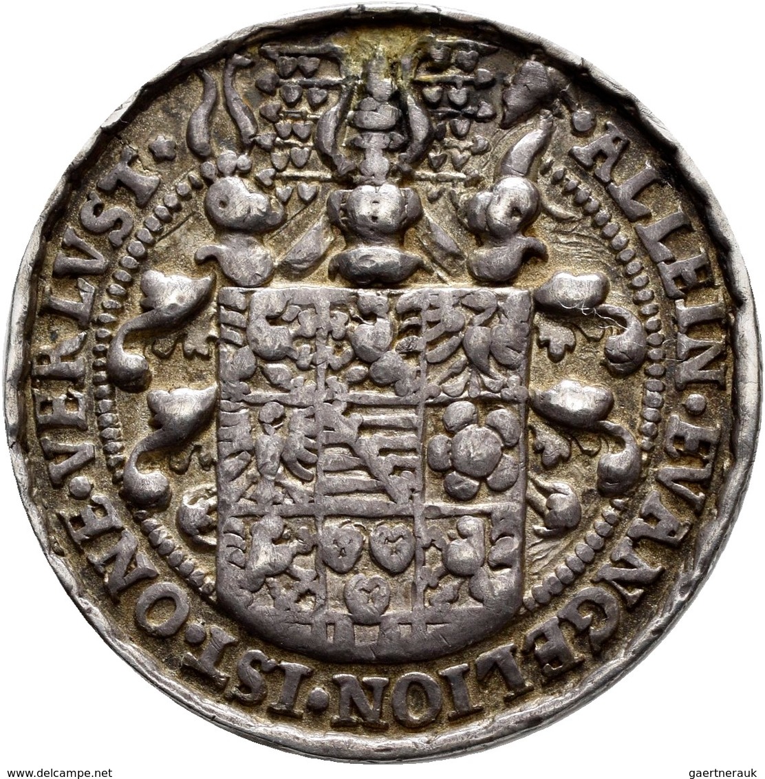 Altdeutschland Und RDR Bis 1800: Sachsen, Johann Friedrich II. 1554-1567: Silbermedaille O. J. (1560 - Autres & Non Classés