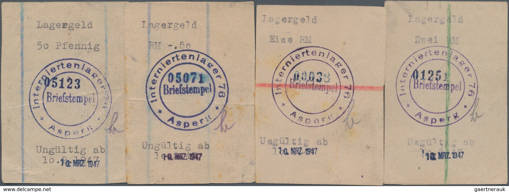 Deutschland - Konzentrations- Und Kriegsgefangenenlager: Asperg (Württemberg), Interniertenlager 76; - Sonstige & Ohne Zuordnung