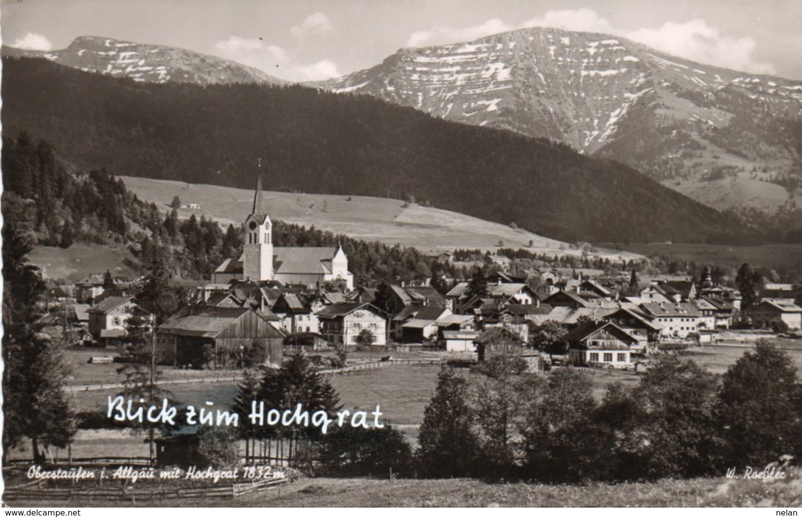 OBERSTAUFEN IM ALLGAU-REAL PHOTO - Oberstaufen