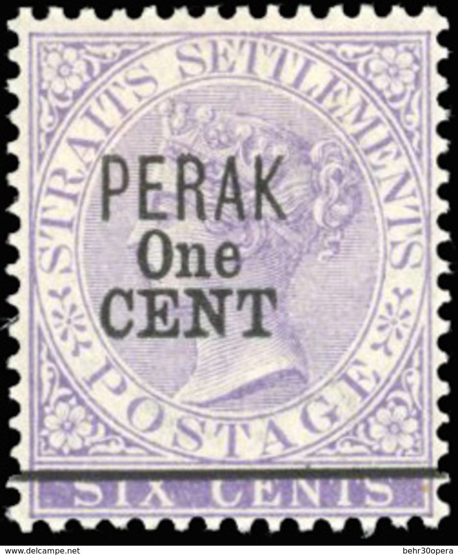 * N°10 - 5 Pièces De 5 Types Différents. (SG#43/47 - C.740£). SUP. - Perak