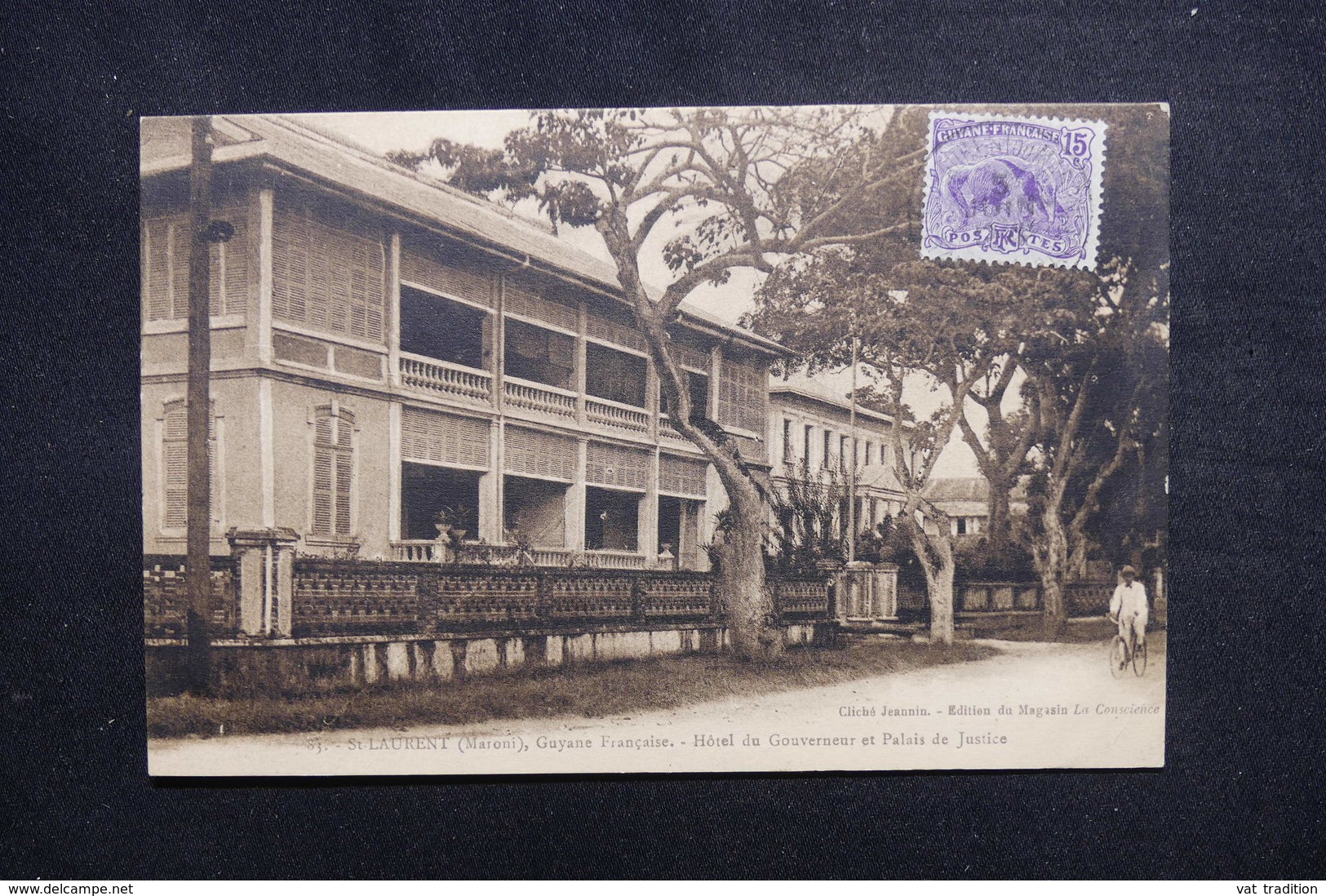 GUYANE - Carte Postale - St Laurent Du Maroni - Hôtel Du Gouverneur Et Palais De Justice - L 50850 - Saint Laurent Du Maroni