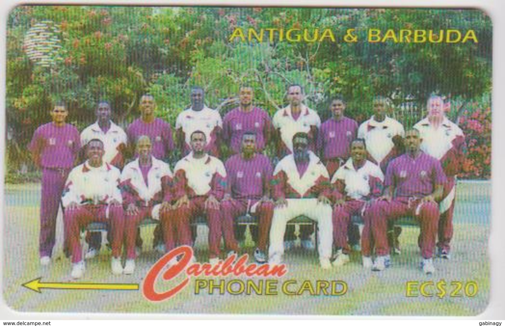 ANTIGUA - 145CATB - CRICKET TEAM - Antigua U. Barbuda