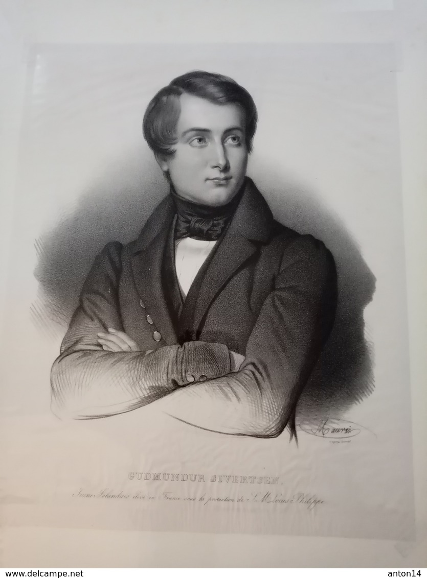 Gudmundur Sivertsen - Gaimard (1842) - Papier Chinois