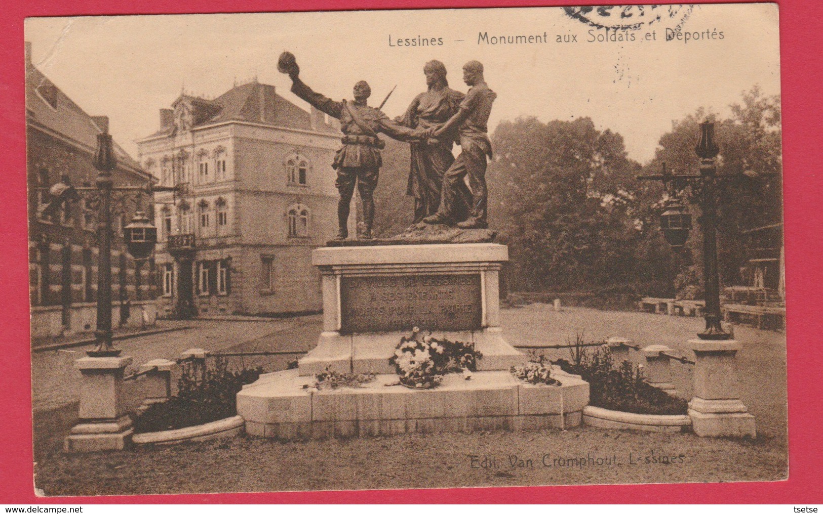 Lessines - Monument Aux Soldats Et Déportés -1941  ( Voir Verso ) - Lessines