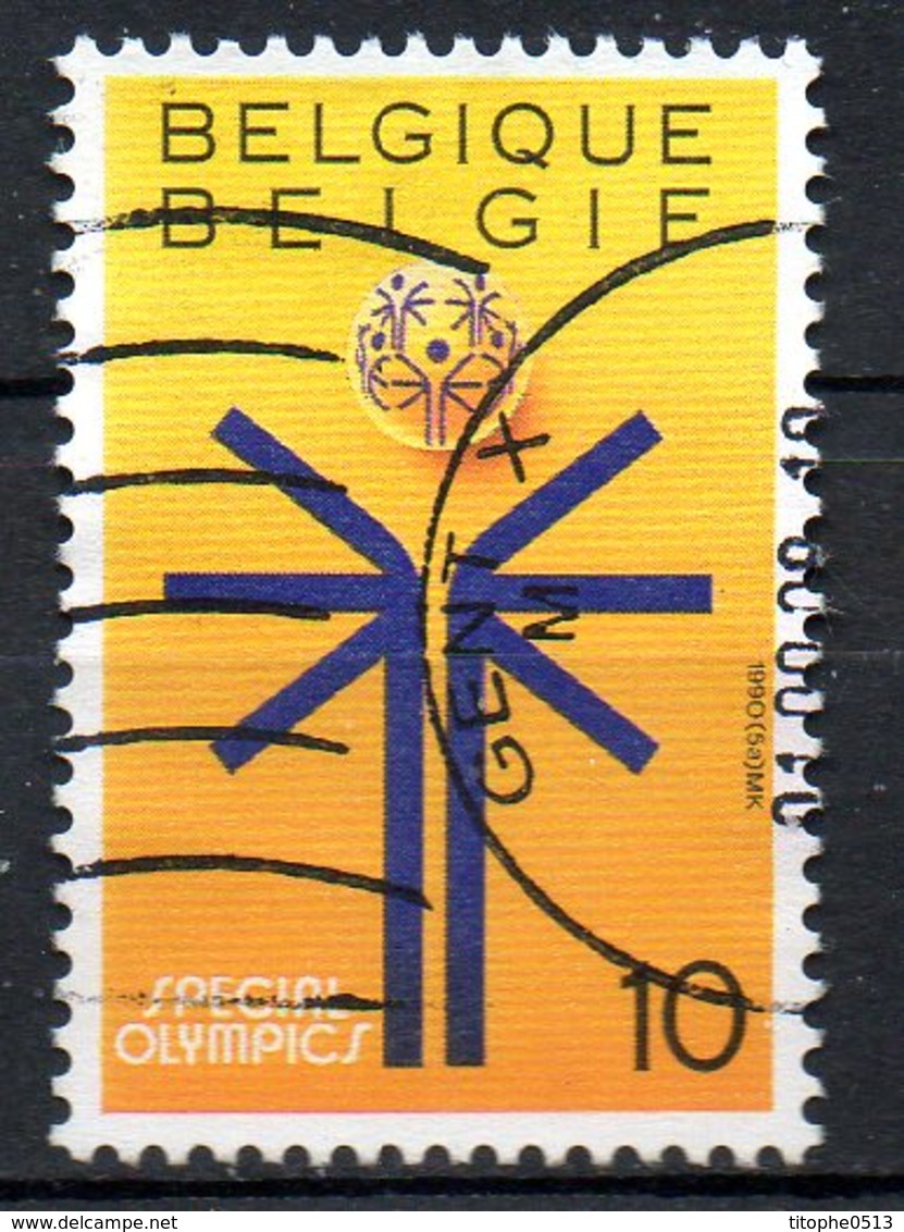 BELGIQUE. N°2361 De 1990 Oblitéré. Sport Pour Déficients Mentaux. - Handisport