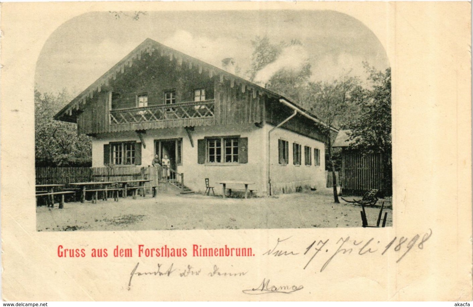 CPA AK Forsthaus Rinnenbrunn GERMANY (919305) - Pegnitz
