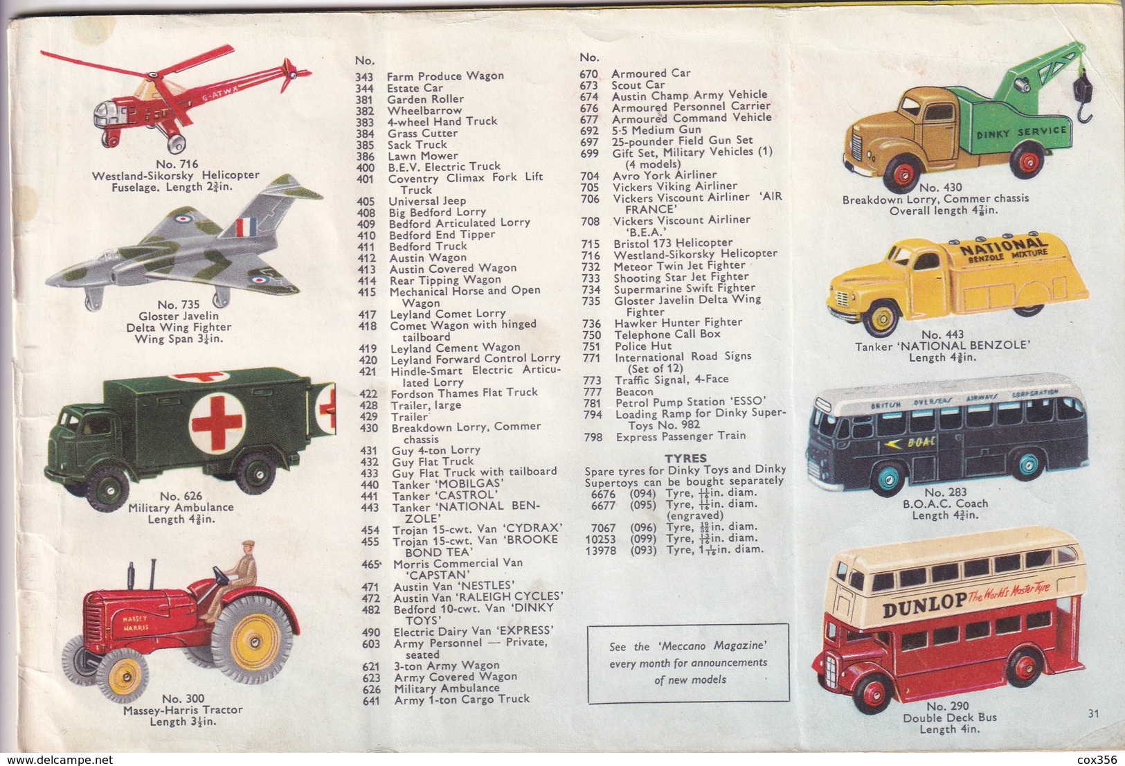 Revue MECCANO Toys of Quality 1957