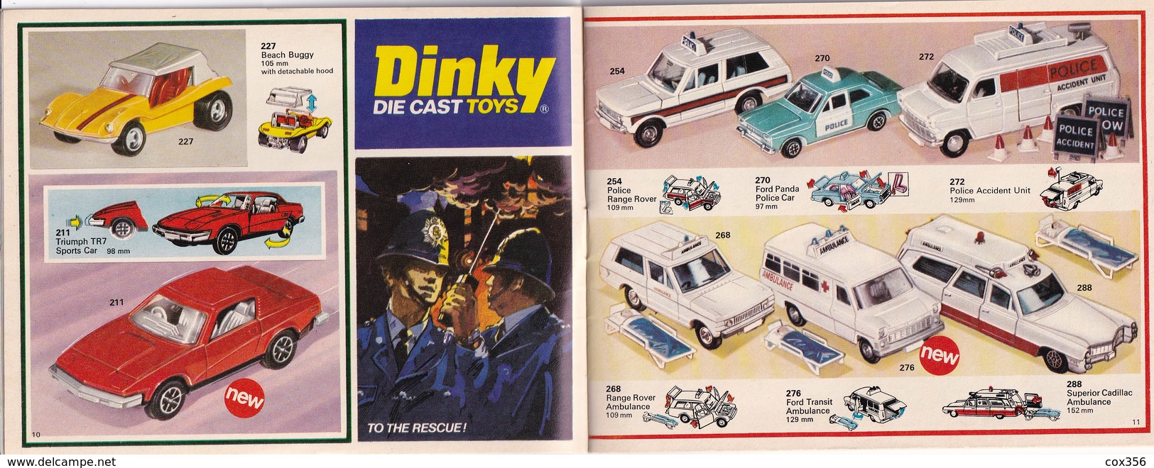 DINKY TOYS CATALOGUE DINKY DIE CAST TOYS N 12 - Bastelspass