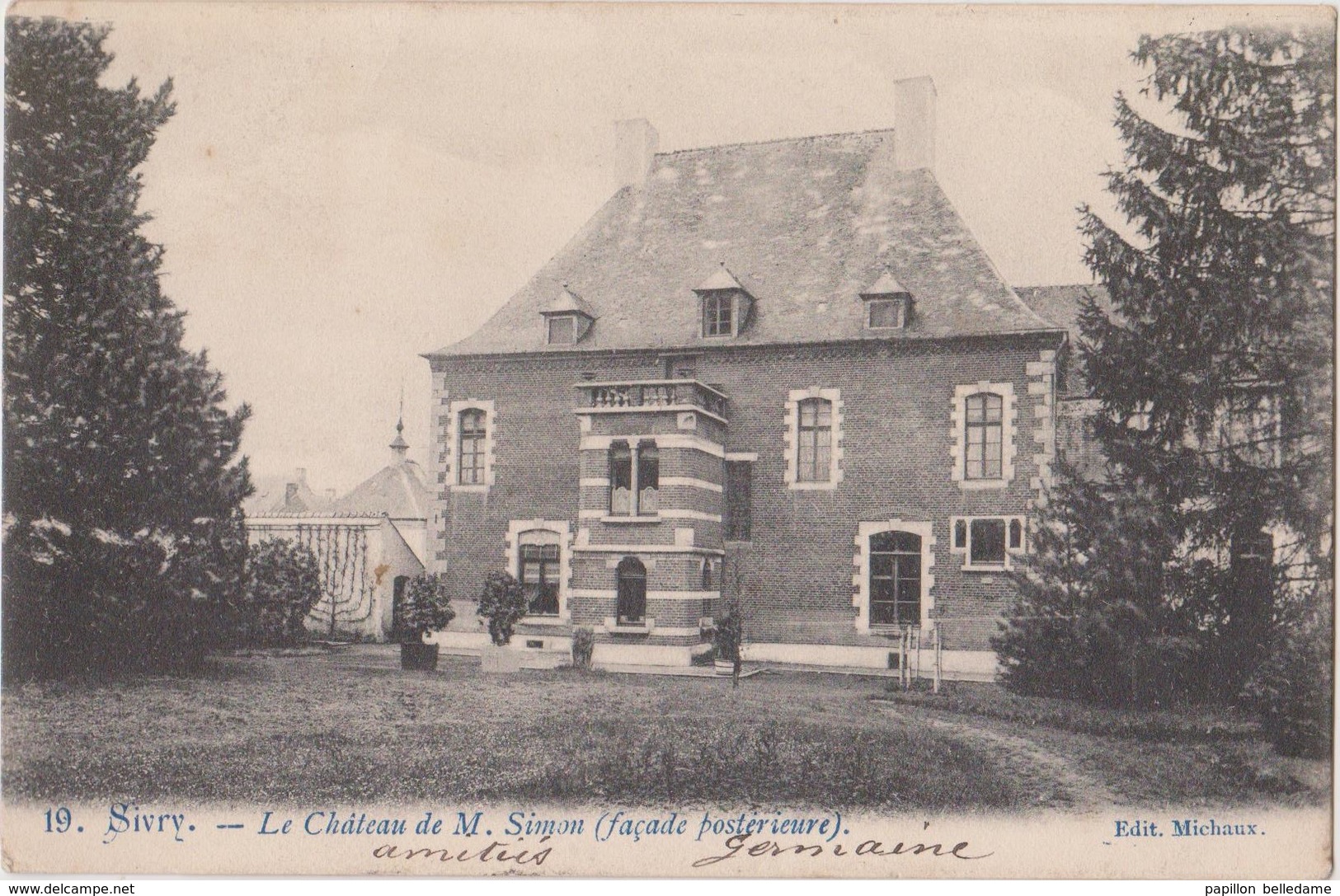 Sivry-Rance - Le Château De M. Simon - Près De Beaumont, Chimay Et Froidchapelle - Sivry-Rance