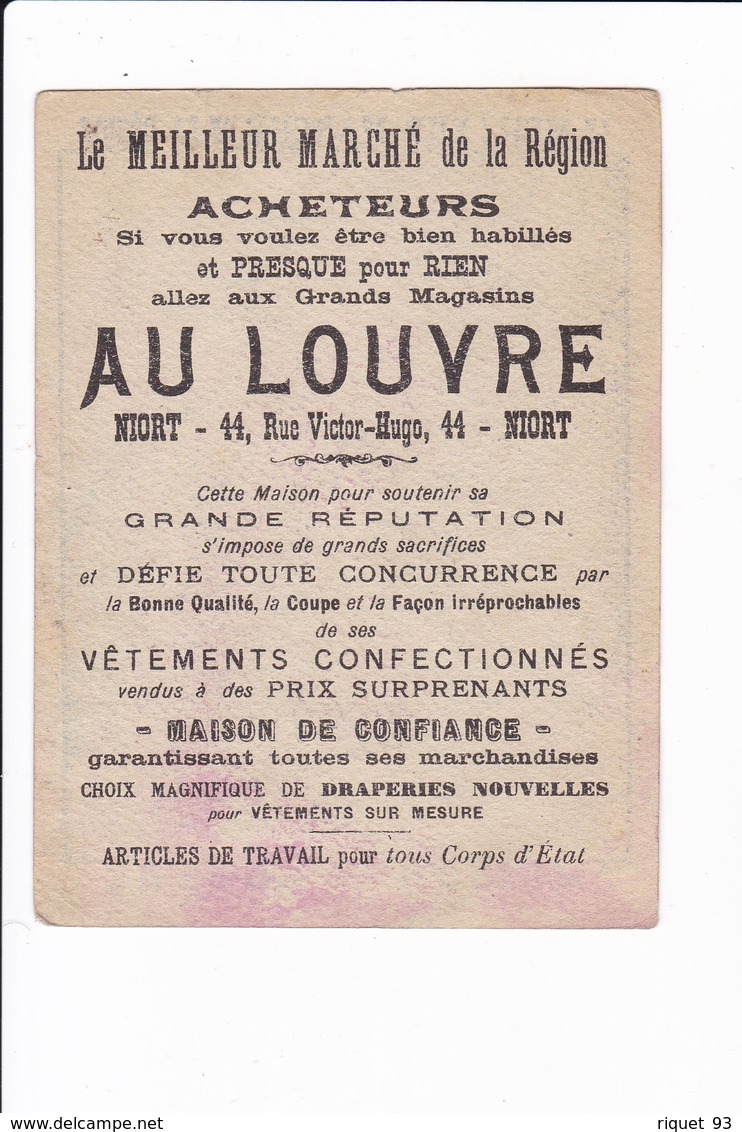 Lot 11 images- Le Meilleur Marché de la Région. MAISON DU LOUVRE ( état voir scans)