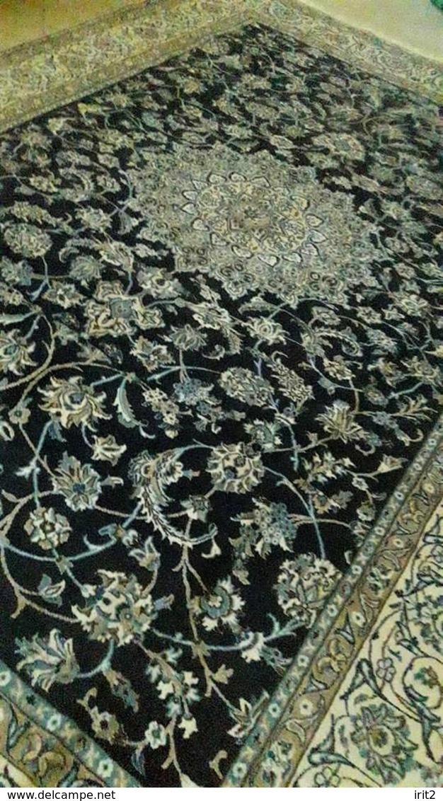 Persia - Iran - Tappeto persiano NAIN 9 Fili,Lana+Seta,Exra fine ,Persian carpet NAIN, Mixed silk