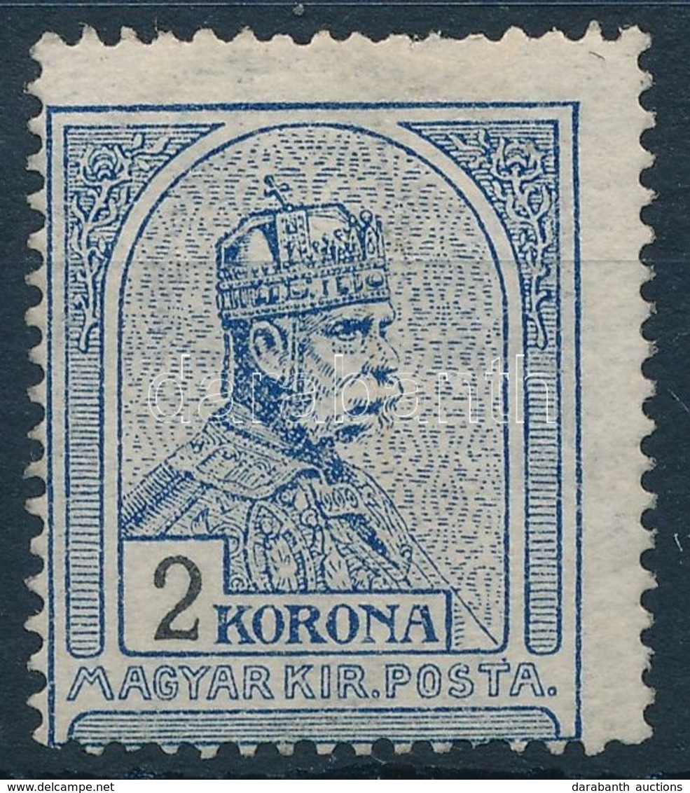 ** 1909 Turul 2K (40.000) Mindkét Irányban Elfogazva - Sonstige & Ohne Zuordnung