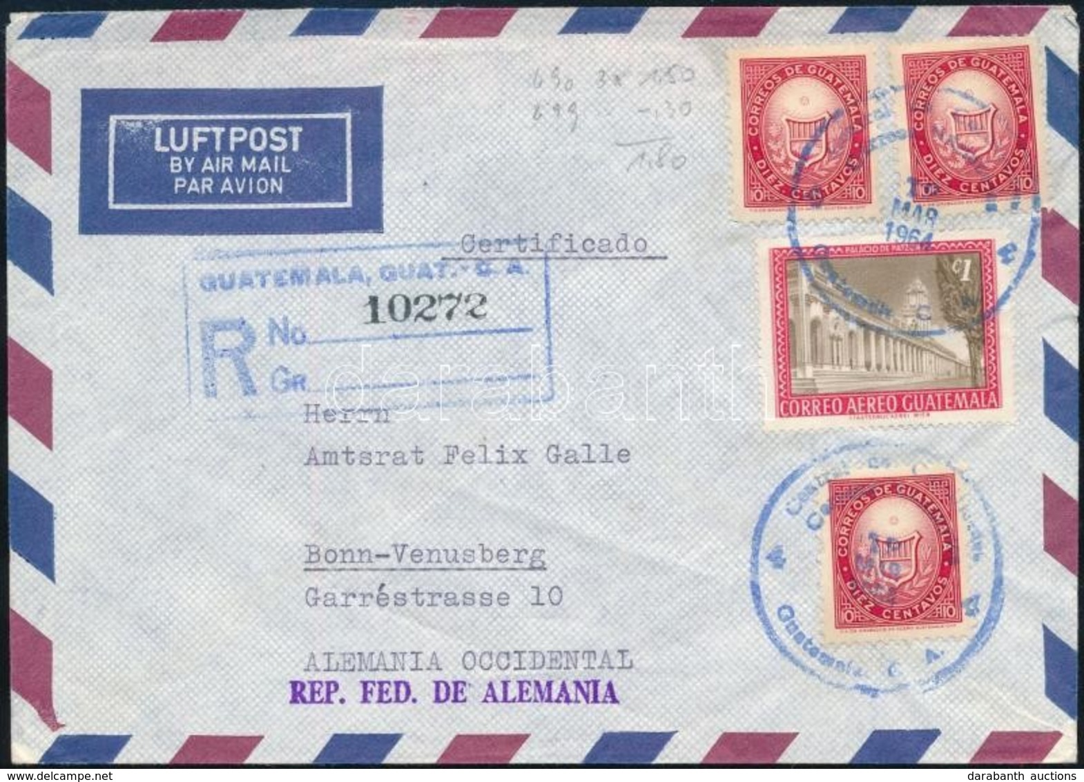 Guatemala 1964 - Autres & Non Classés