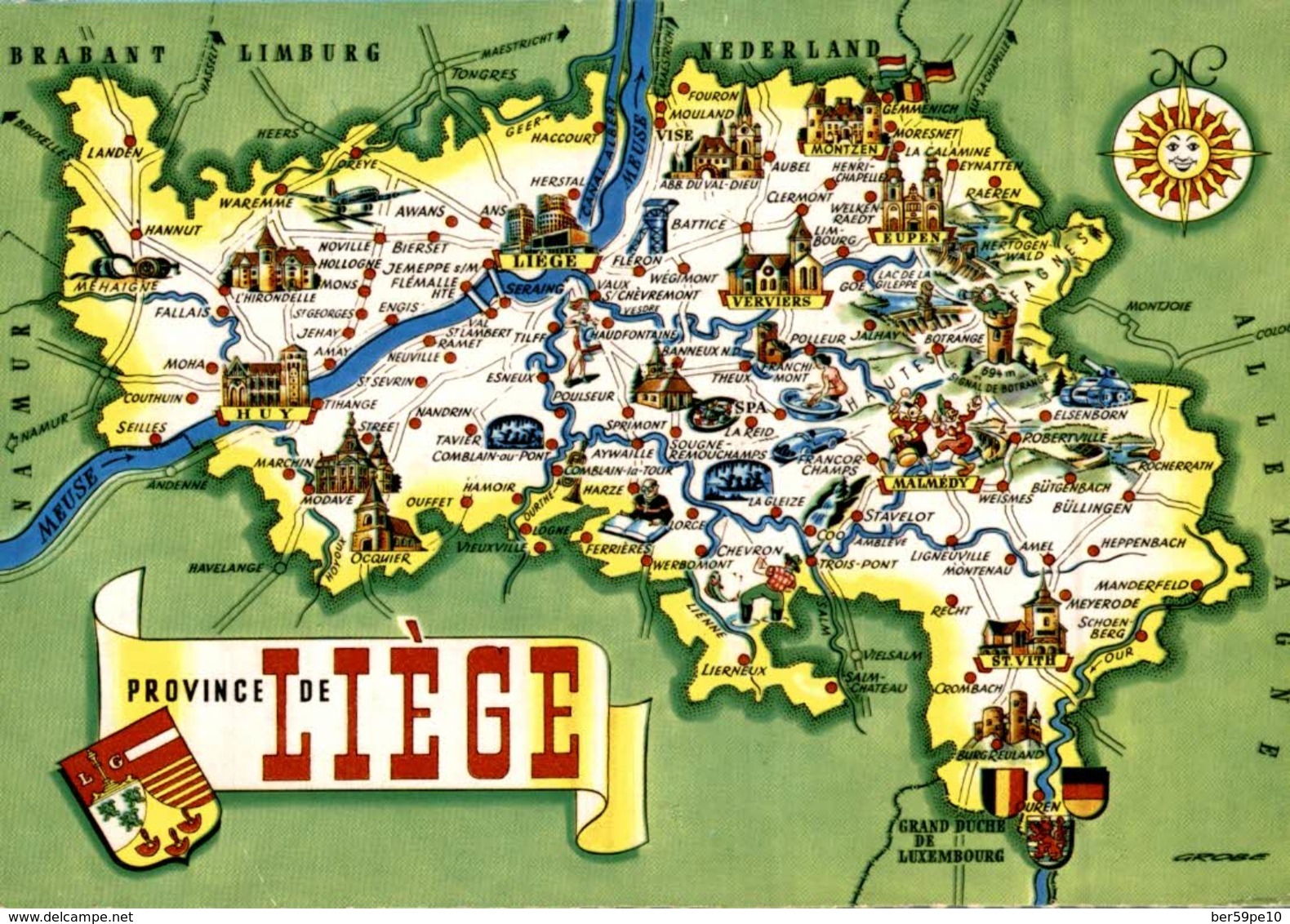 CARTE LE LIEGE : cartes de Le Liège 37460
