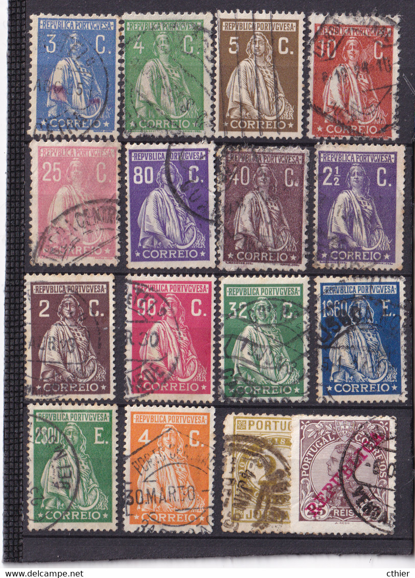 Portugal - Lot 29 Timbres - Autres & Non Classés