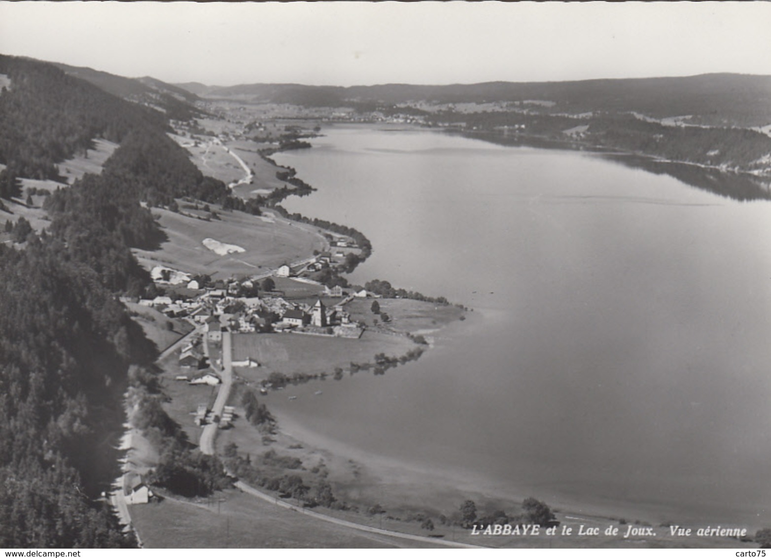 Suisse - L'abbaye Du Lac De Joux - Vue Aérienne - L'Abbaye