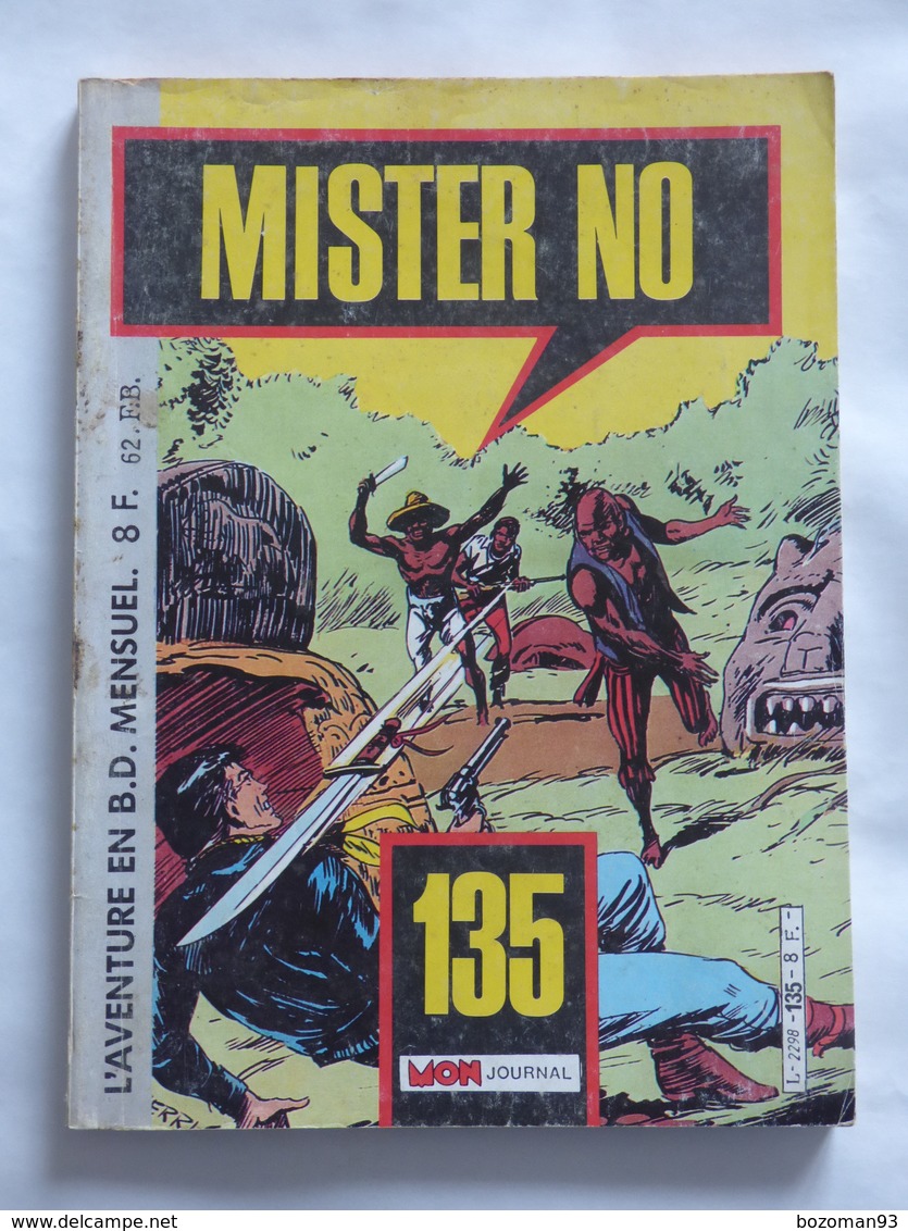 MISTER NO  N° 135  TBE - Mister No