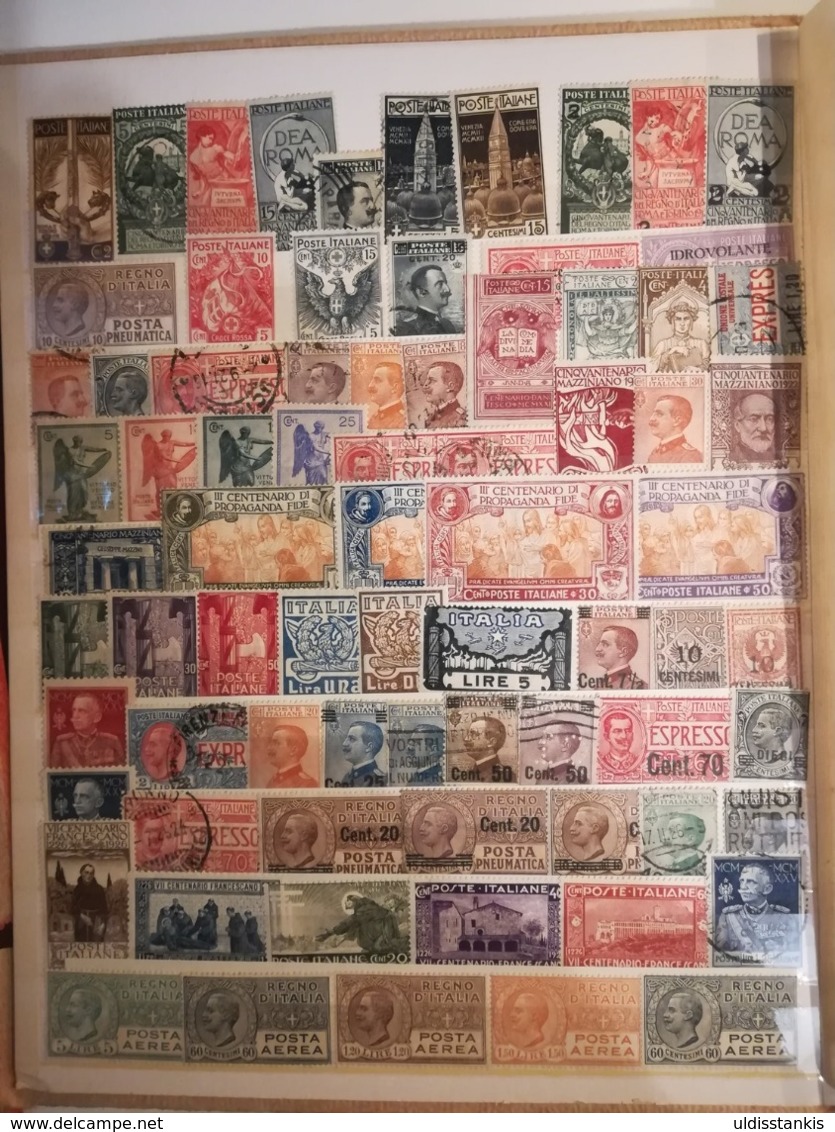 Italian Stamp Collection - Non Classés