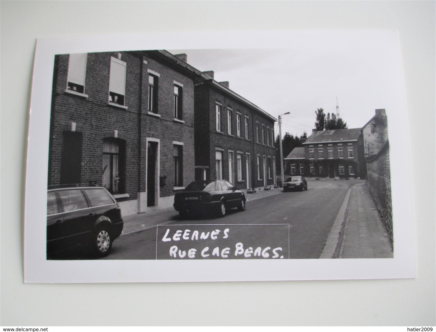 Carte Photo FONTAINE L'EVEQUE - LEERNES_Rue Cae Beags - Fontaine-l'Evêque