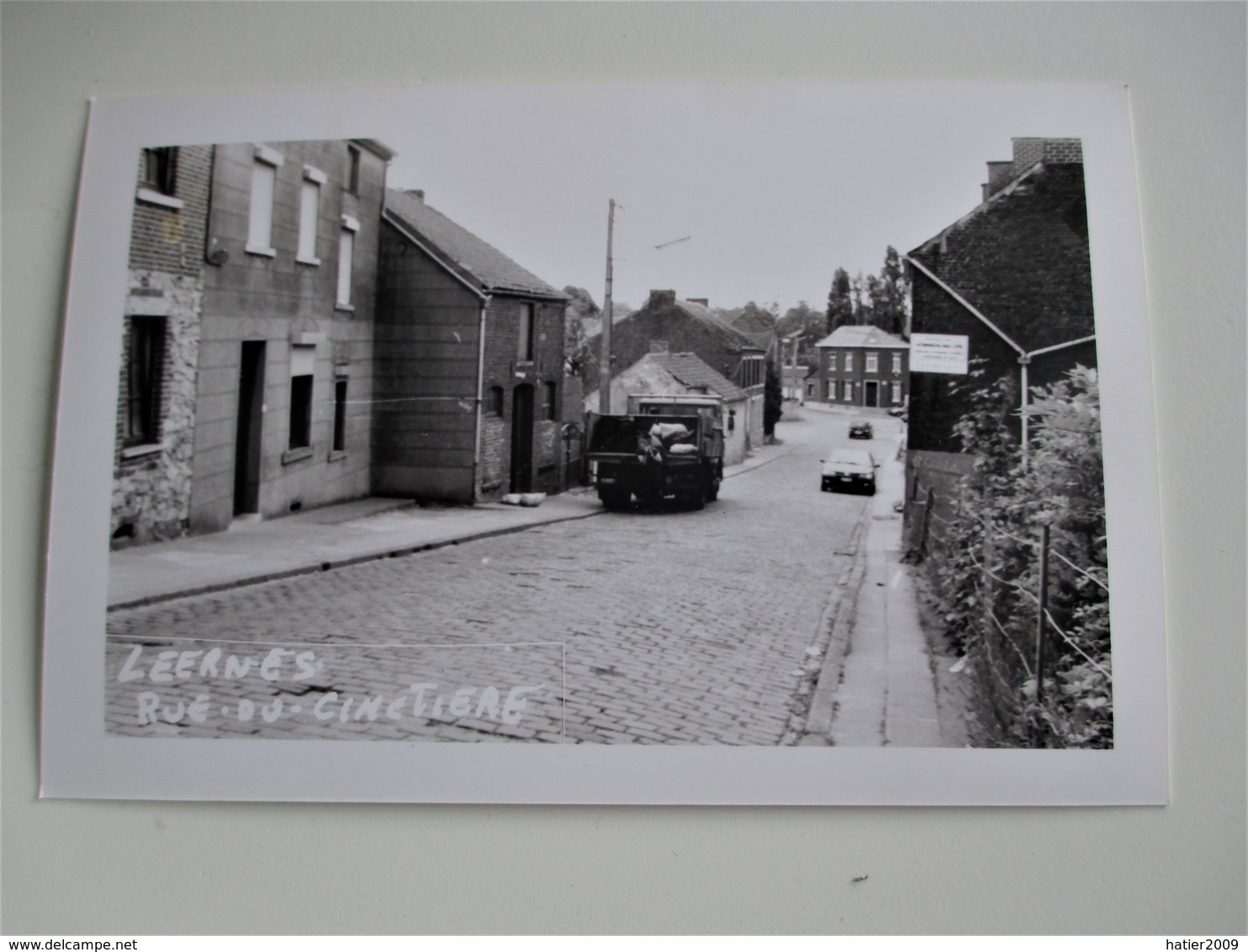 Carte Photo FONTAINE L'EVEQUE - LEERNES_Rue Du Cimetiere - Fontaine-l'Evêque