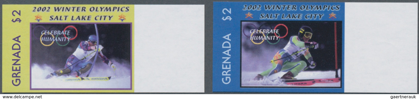 Thematik: Olympische Spiele / Olympic Games: 2002, GRENADA: Winter Olympics Salt Lake City Complete - Other & Unclassified