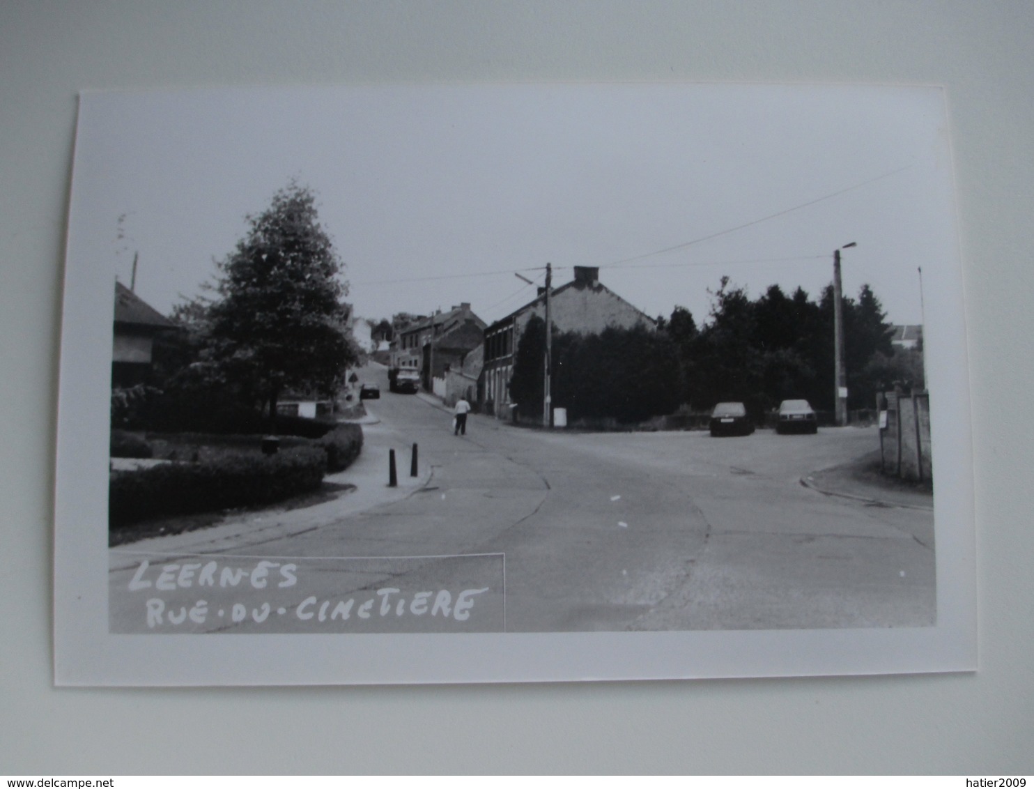 Carte Photo - FONTAINE L'EVEQUE - LEERNES - Rue Du Cimetiere - Fontaine-l'Evêque