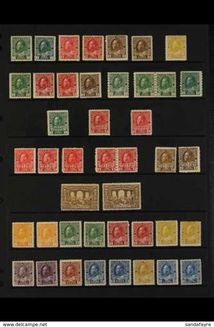 1912-1935 KGV MINT COLLECTION CAT £1,500+ An Attractive & Valuable KGV Selection Presented On Stock Pages, Essentially A - Altri & Non Classificati